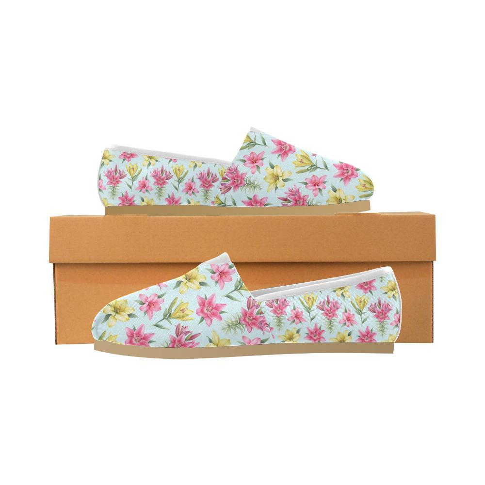 Lily Pattern Print Design LY010 Women Casual Shoes-JorJune.com