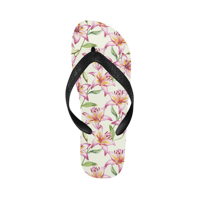 Lily Pattern Print Design LY011 Flip Flops-JorJune