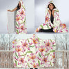 Lily Pattern Print Design LY011 Hooded Blanket-JORJUNE.COM