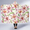 Lily Pattern Print Design LY011 Hooded Blanket-JORJUNE.COM