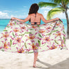 Lily Pattern Print Design LY011 Sarong Pareo Wrap-JORJUNE.COM