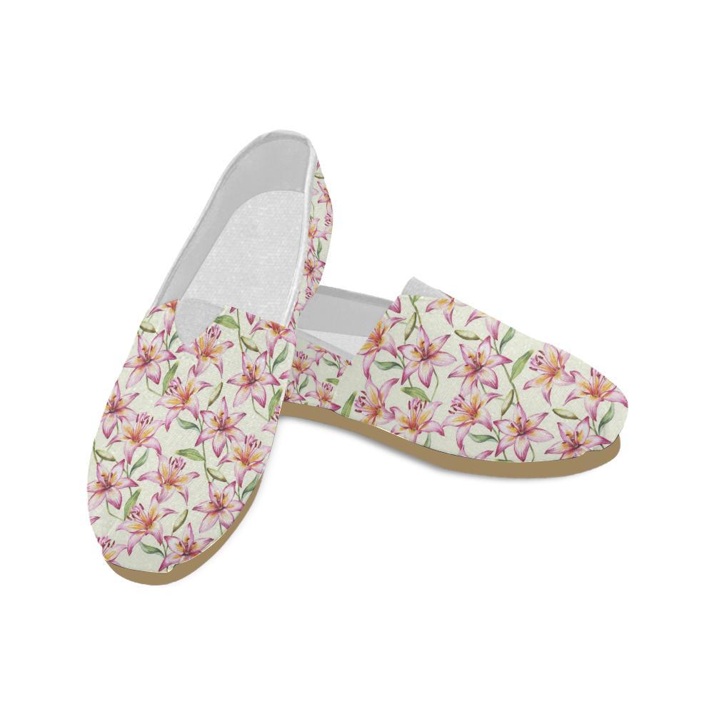 Lily Pattern Print Design LY011 Women Casual Shoes-JorJune.com