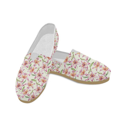 Lily Pattern Print Design LY011 Women Casual Shoes-JorJune.com