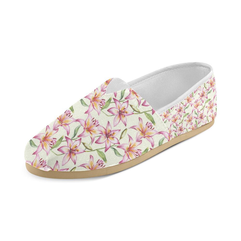 Lily Pattern Print Design LY011 Women Casual Shoes-JorJune.com