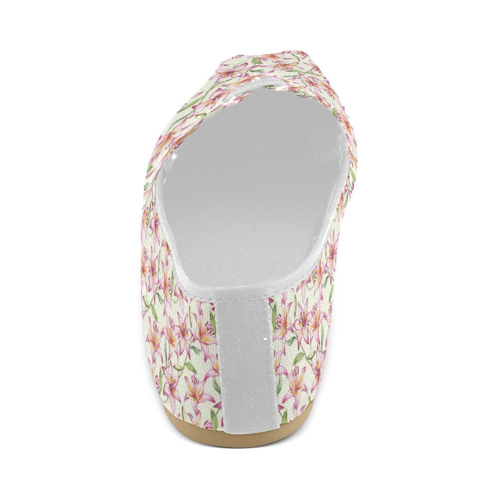 Lily Pattern Print Design LY011 Women Casual Shoes-JorJune.com