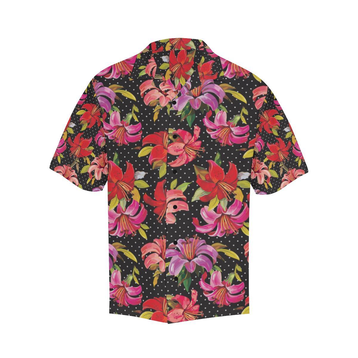 Lily Pattern Print Design LY012 Men Hawaiian Shirt-JorJune