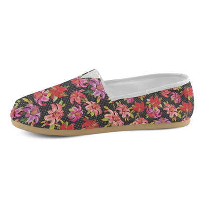 Lily Pattern Print Design LY012 Women Casual Shoes-JorJune.com