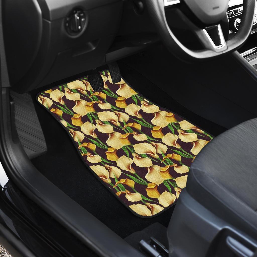 Lily Pattern Print Design LY013 Car Floor Mats-JORJUNE.COM