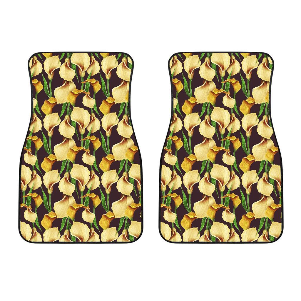 Lily Pattern Print Design LY013 Car Floor Mats-JORJUNE.COM