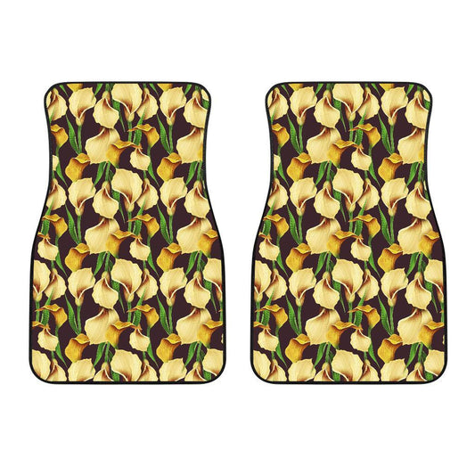 Lily Pattern Print Design LY013 Car Floor Mats-JORJUNE.COM