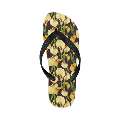 Lily Pattern Print Design LY013 Flip Flops-JorJune