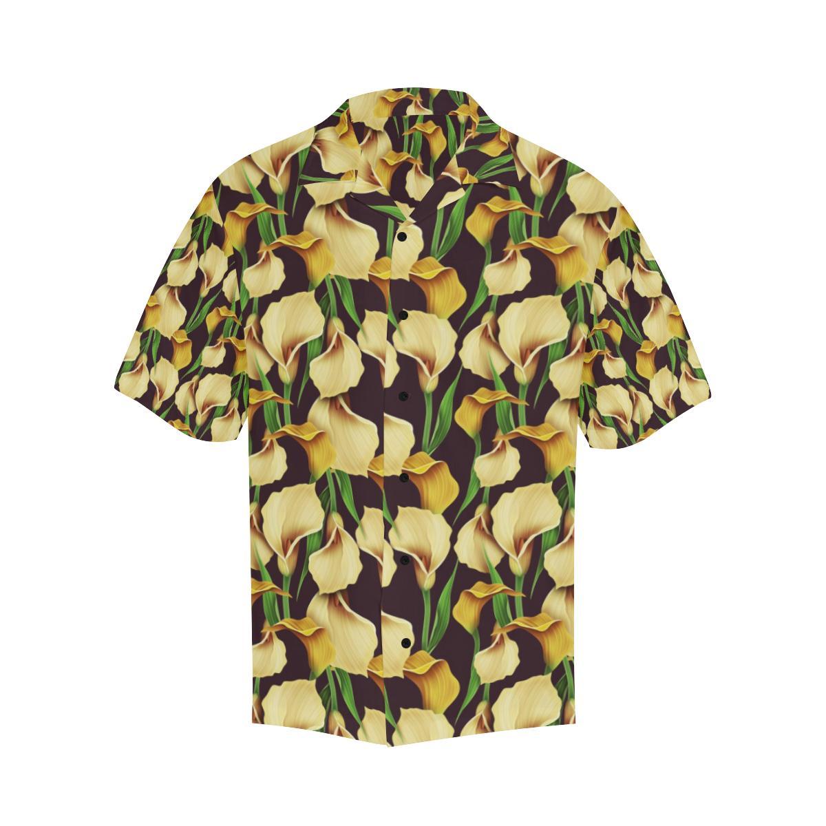 Lily Pattern Print Design LY013 Men Hawaiian Shirt-JorJune