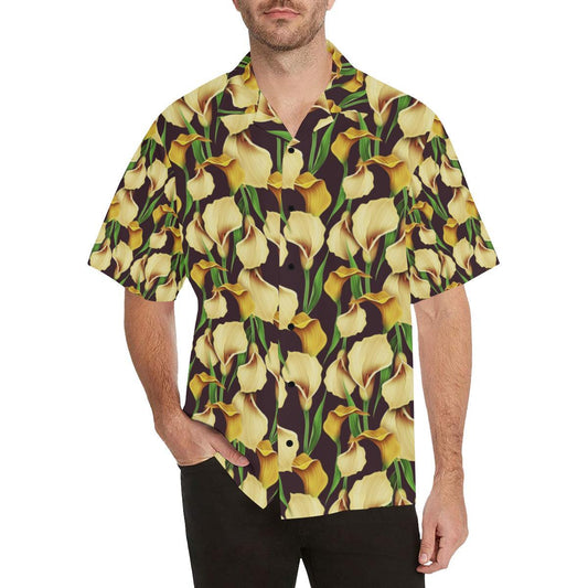 Lily Pattern Print Design LY013 Men Hawaiian Shirt-JorJune