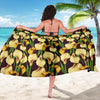 Lily Pattern Print Design LY013 Sarong Pareo Wrap-JORJUNE.COM