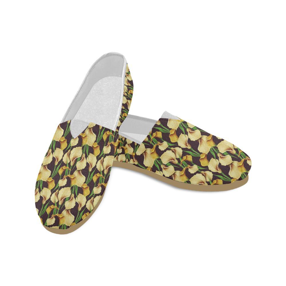 Lily Pattern Print Design LY013 Women Casual Shoes-JorJune.com