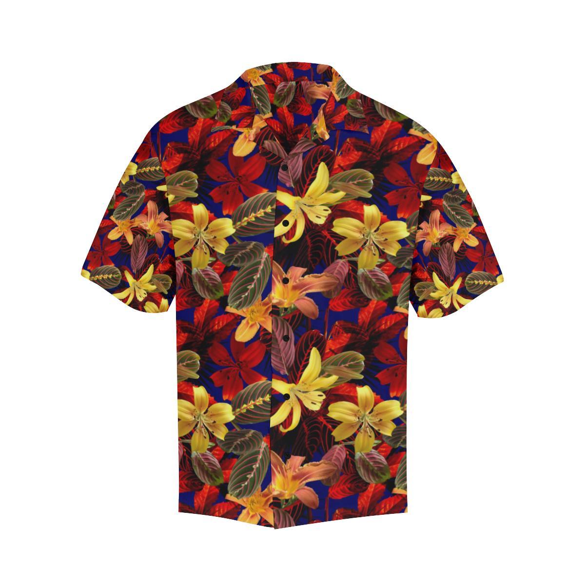 Lily Pattern Print Design LY014 Men Hawaiian Shirt-JorJune