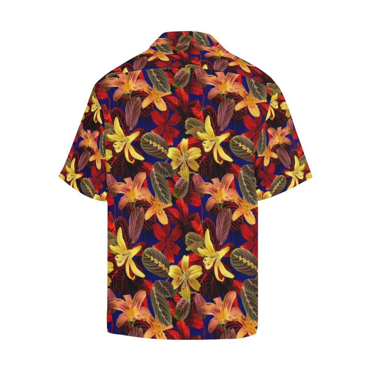 Lily Pattern Print Design LY014 Men Hawaiian Shirt-JorJune