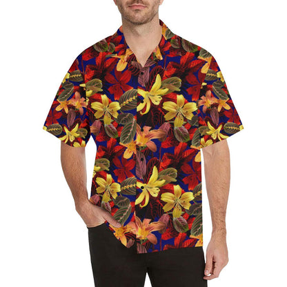 Lily Pattern Print Design LY014 Men Hawaiian Shirt-JorJune