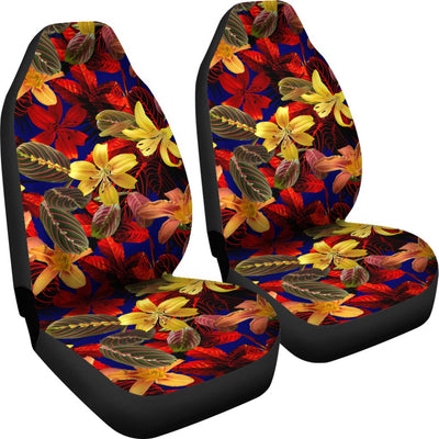 Lily Pattern Print Design LY014 Universal Fit Car Seat Covers-JorJune