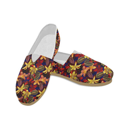 Lily Pattern Print Design LY014 Women Casual Shoes-JorJune.com
