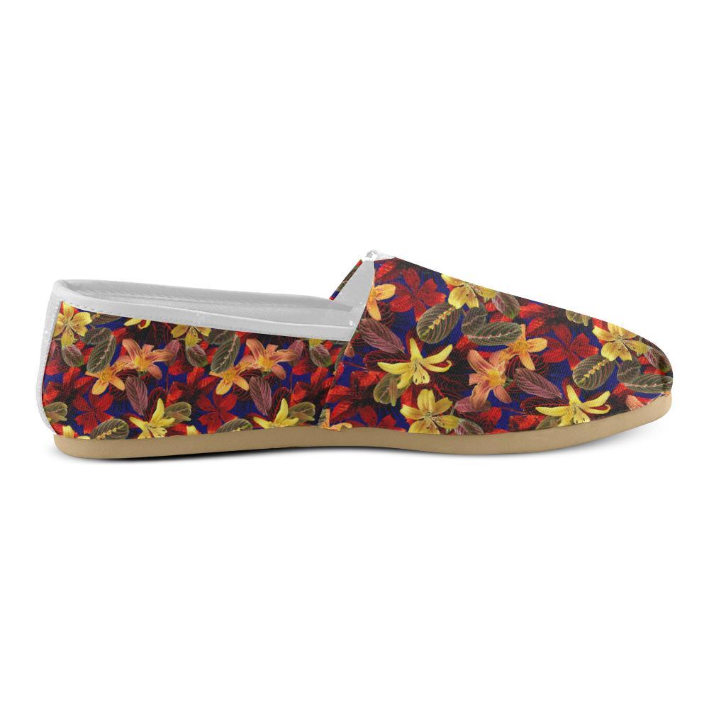 Lily Pattern Print Design LY014 Women Casual Shoes-JorJune.com