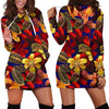 Lily Pattern Print Design LY014 Women Hoodie Dress