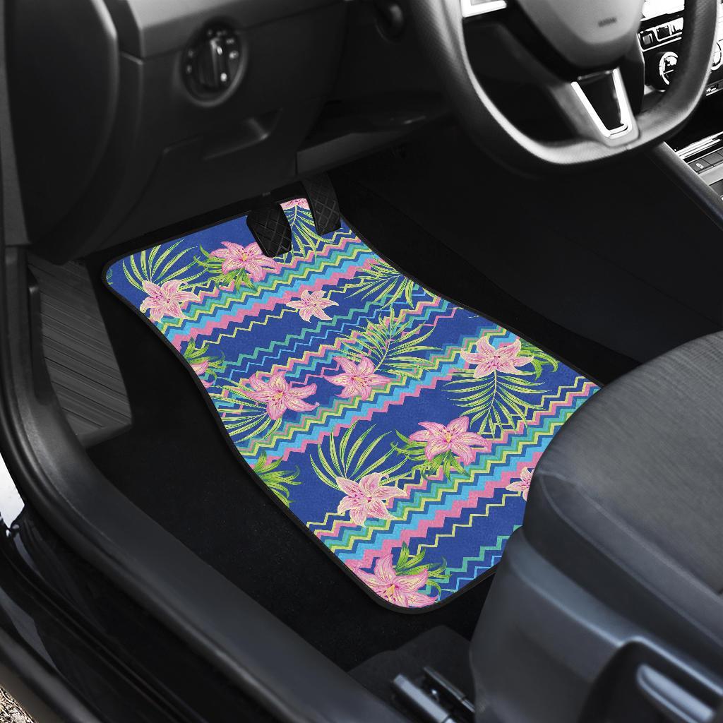 Lily Pattern Print Design LY015 Car Floor Mats-JORJUNE.COM