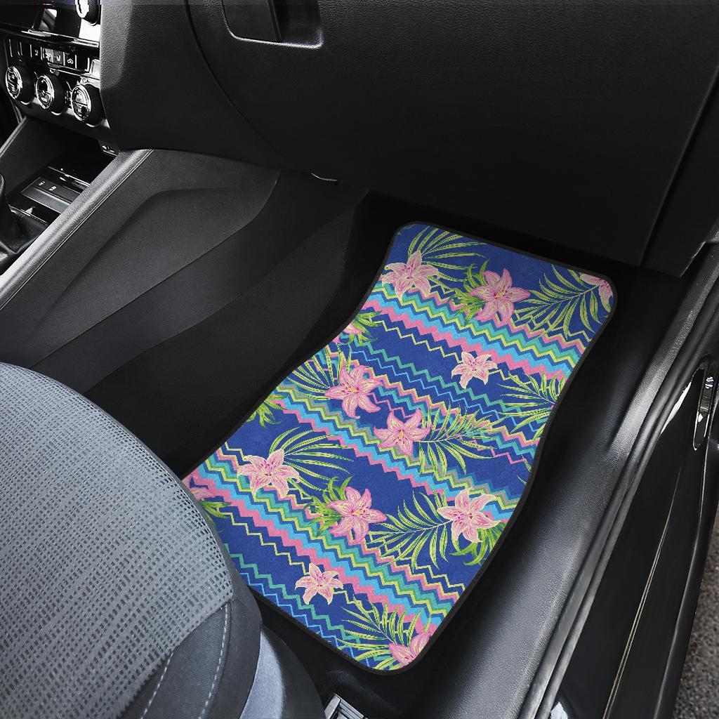 Lily Pattern Print Design LY015 Car Floor Mats-JORJUNE.COM