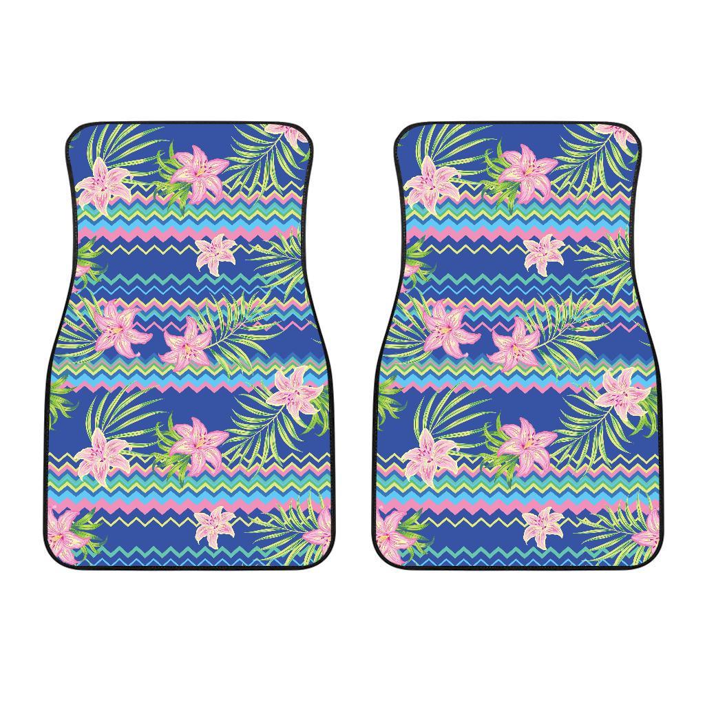 Lily Pattern Print Design LY015 Car Floor Mats-JORJUNE.COM