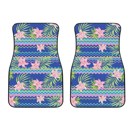 Lily Pattern Print Design LY015 Car Floor Mats-JORJUNE.COM