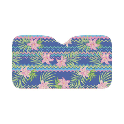 Lily Pattern Print Design LY015 Car Sun Shade-JorJune