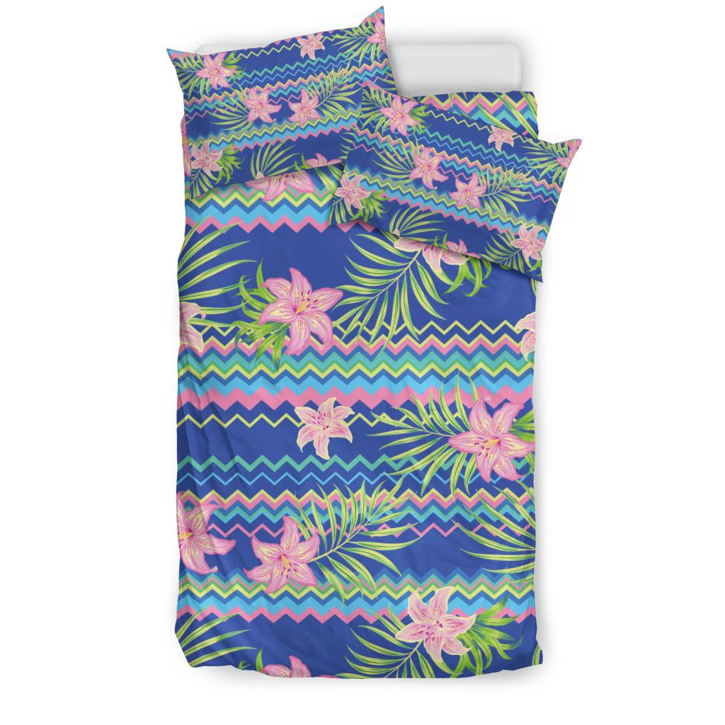 Lily Pattern Print Design LY015 Duvet Cover Bedding Set-JORJUNE.COM