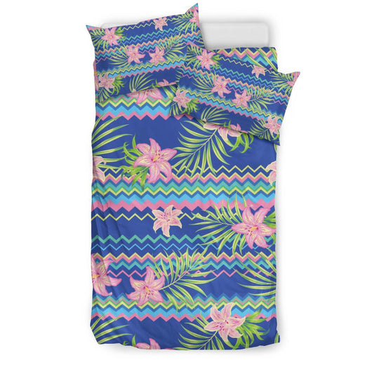 Lily Pattern Print Design LY015 Duvet Cover Bedding Set-JORJUNE.COM