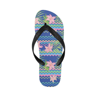 Lily Pattern Print Design LY015 Flip Flops-JorJune