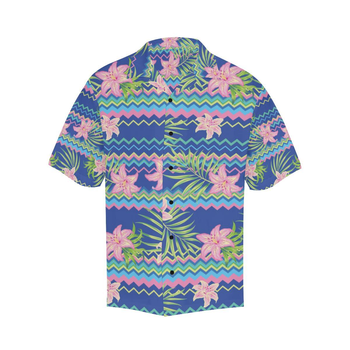 Lily Pattern Print Design LY015 Men Hawaiian Shirt-JorJune