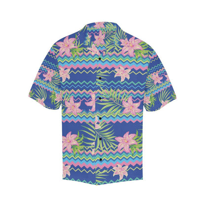 Lily Pattern Print Design LY015 Men Hawaiian Shirt-JorJune
