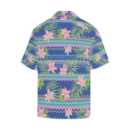 Lily Pattern Print Design LY015 Men Hawaiian Shirt-JorJune