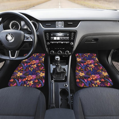 Lily Pattern Print Design LY016 Car Floor Mats-JORJUNE.COM