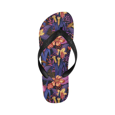 Lily Pattern Print Design LY016 Flip Flops-JorJune