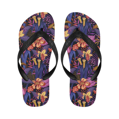 Lily Pattern Print Design LY016 Flip Flops-JorJune