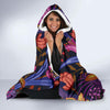 Lily Pattern Print Design LY016 Hooded Blanket-JORJUNE.COM