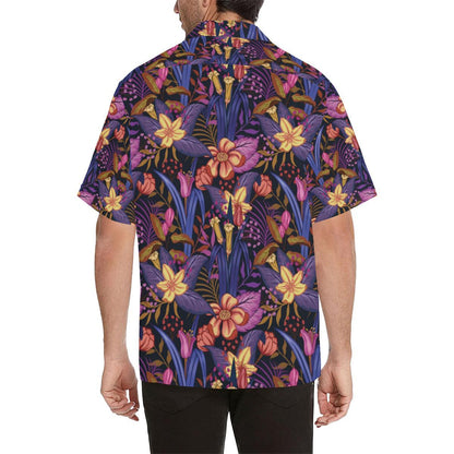 Lily Pattern Print Design LY016 Men Hawaiian Shirt-JorJune