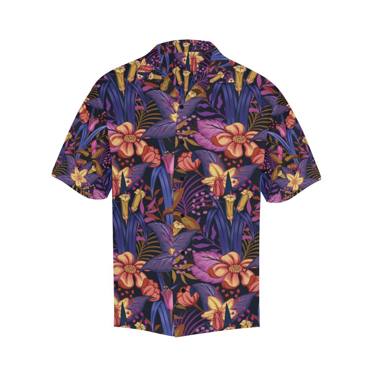 Lily Pattern Print Design LY016 Men Hawaiian Shirt-JorJune