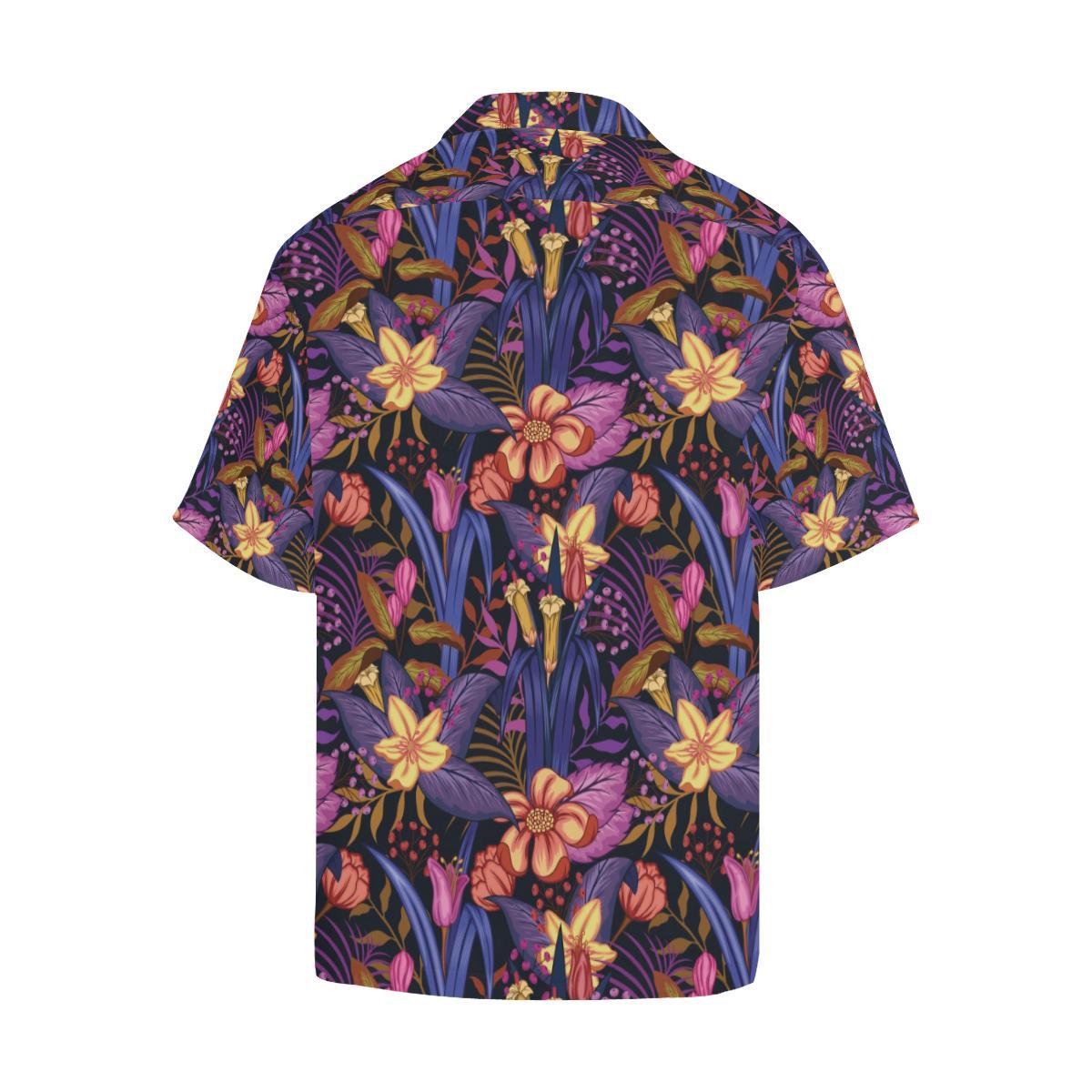Lily Pattern Print Design LY016 Men Hawaiian Shirt-JorJune