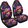 Lily Pattern Print Design LY016 Universal Fit Car Seat Covers-JorJune