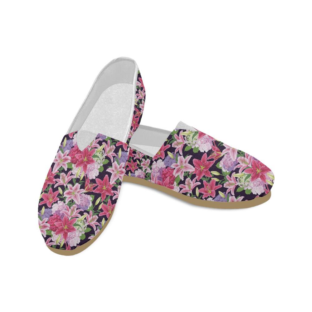 Lily Pattern Print Design LY017 Women Casual Shoes-JorJune.com