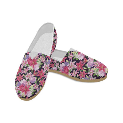 Lily Pattern Print Design LY017 Women Casual Shoes-JorJune.com