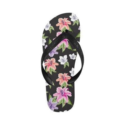 Lily Pattern Print Design LY02 Flip Flops-JorJune