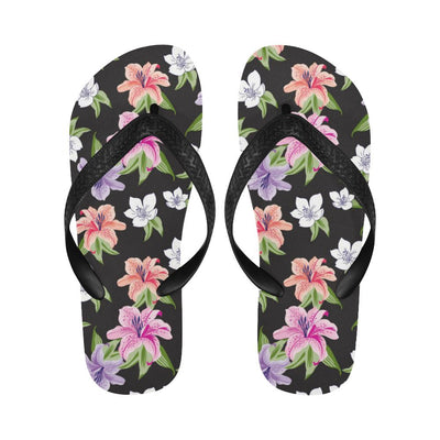 Lily Pattern Print Design LY02 Flip Flops-JorJune