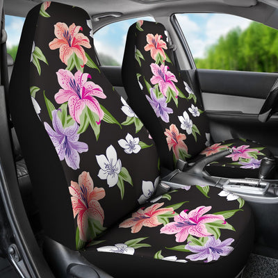 Lily Pattern Print Design LY02 Universal Fit Car Seat Covers-JorJune